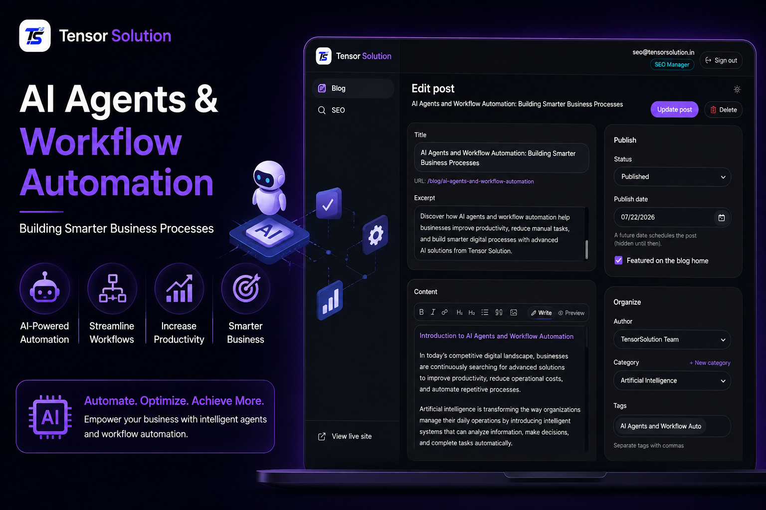 AI Agents and Workflow Automation